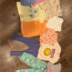 Colorful Kids clothing and Pajama Set